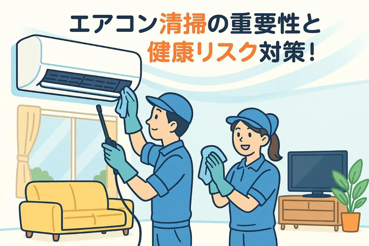 エアコン清掃の重要性と健康リスク対策！料金相場・プロ業者比較・失敗しない選び方