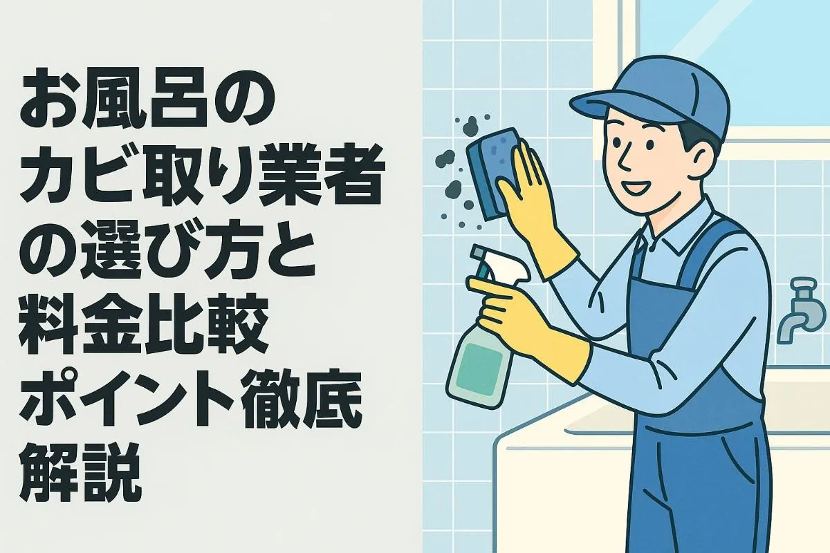 お風呂のカビ取り業者の選び方と料金比較ポイント徹底解説