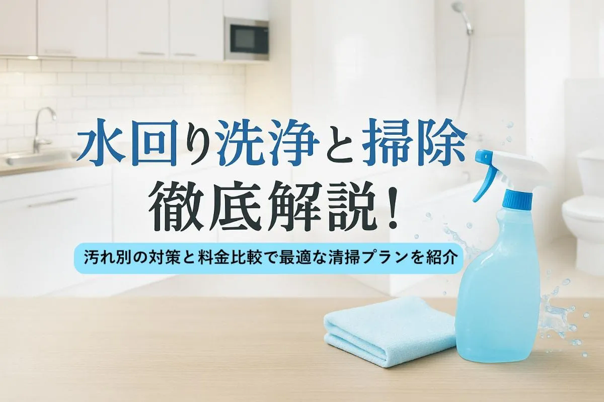 水回の洗浄の基礎知識と掃除方法徹底解説！汚れ別対策と料金比較で最適プランを紹介