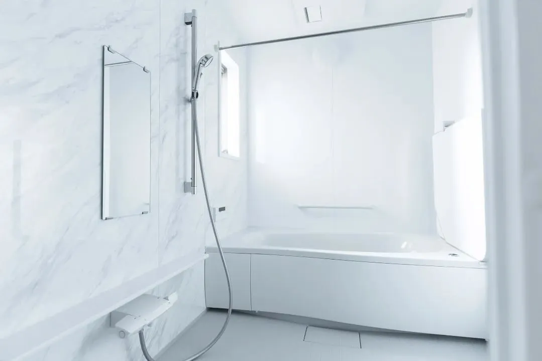 リラックスできるバスルームへ！